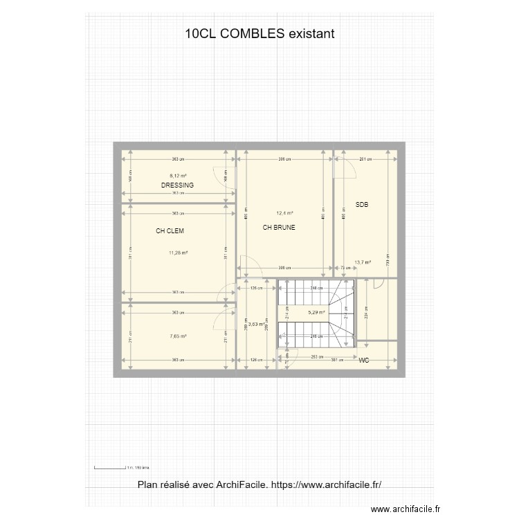 10CL COMBLES projet. Plan de 0 pièce et 0 m2