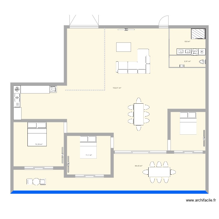 Les Olli&egrave;res. Plan de 0 pièce et 0 m2