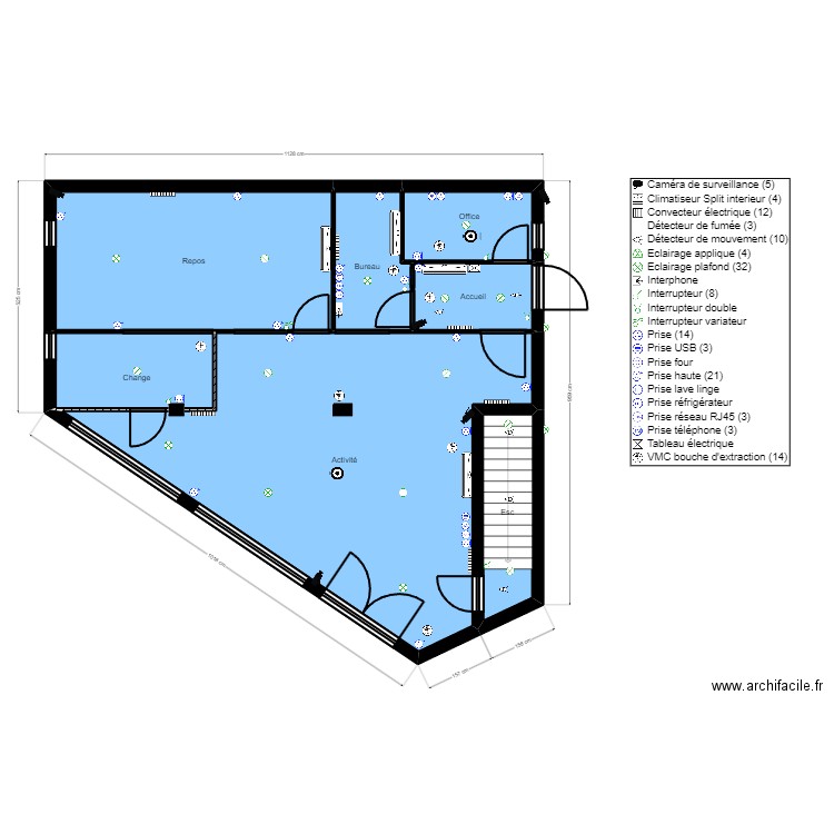 B94CM2CRF elec. Plan de 0 pièce et 0 m2