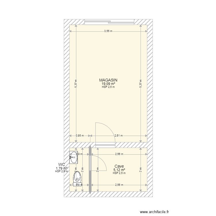 LARROQUE. Plan de 0 pièce et 0 m2