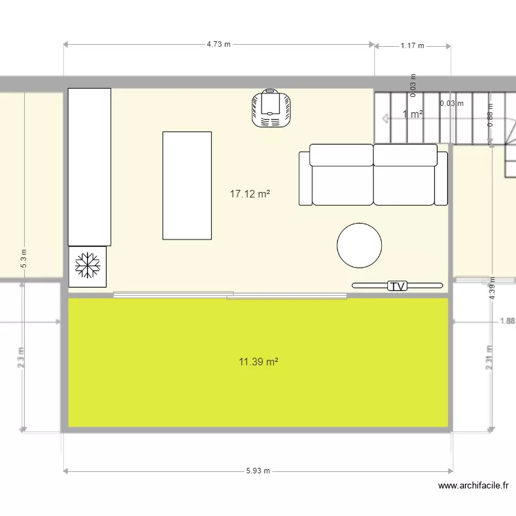 MAZET ETAGE 1. Plan de 
