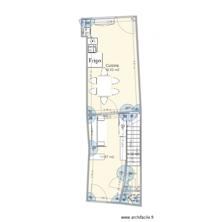 Maison Pyrénées. Plan de 0 pièce et 0 m2