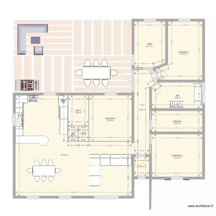maison muy 10. Plan de 