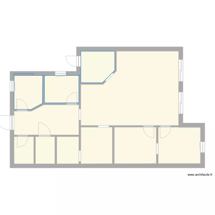 plan micro cr&egrave;che. Plan de 