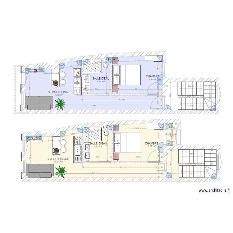 Pecherie Etage2. Plan de 0 pièce et 0 m2