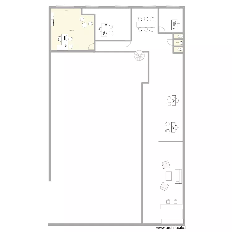 Pierrelaye . Plan de 