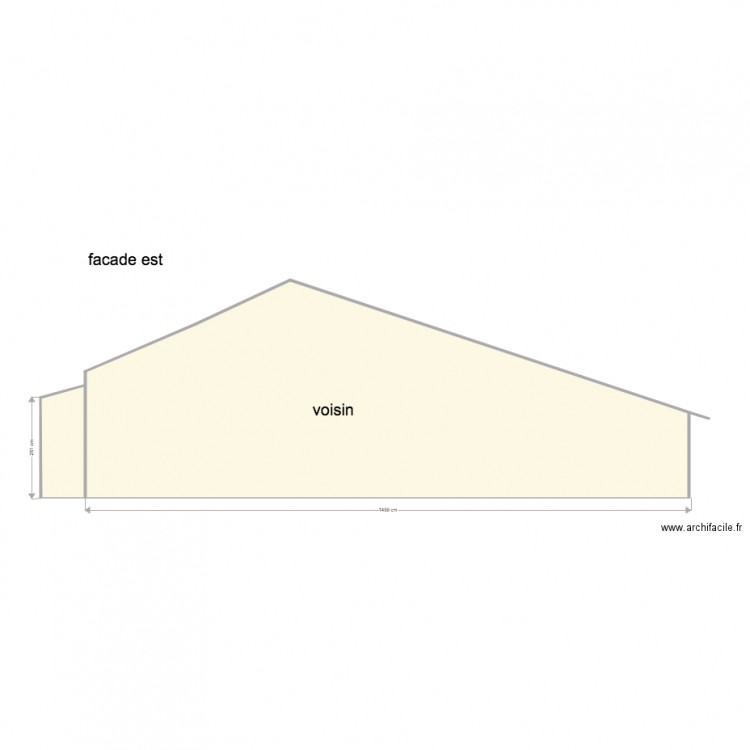 vue du voisin 3. Plan de 0 pièce et 0 m2