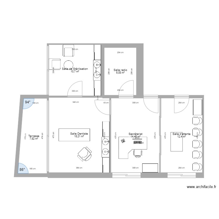 Dr Othenin Espace Vie v1. Plan de 0 pièce et 0 m2