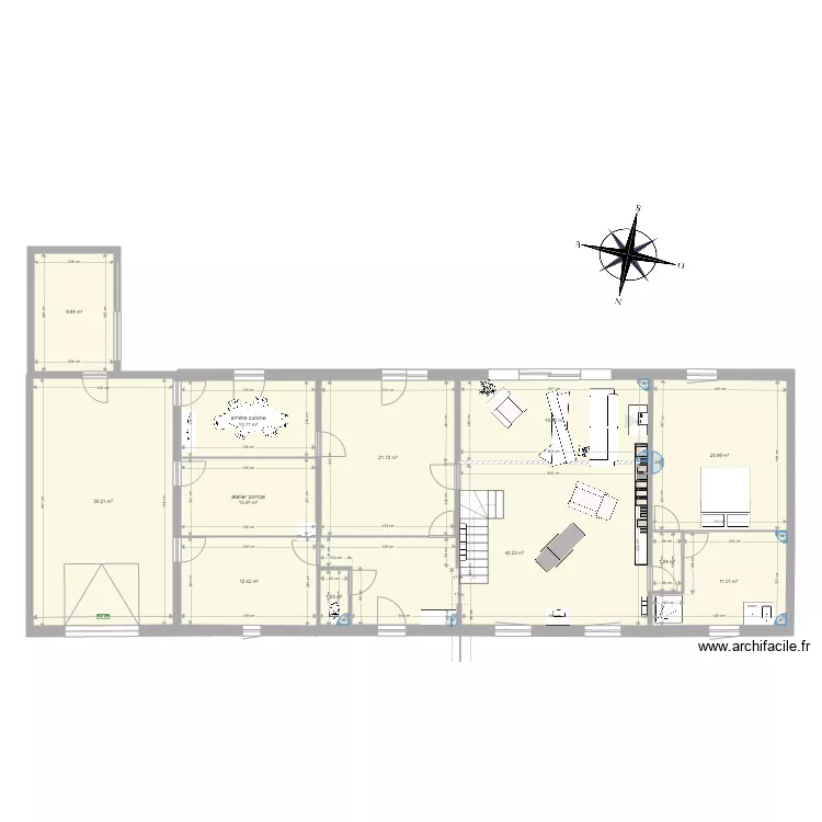 Chaill&eacute;. Plan de 