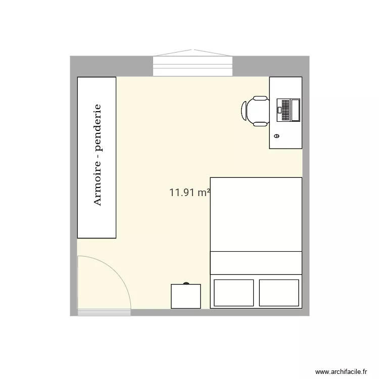 Chambre enfant 2. Plan de Chambre enfant 2. Plan de