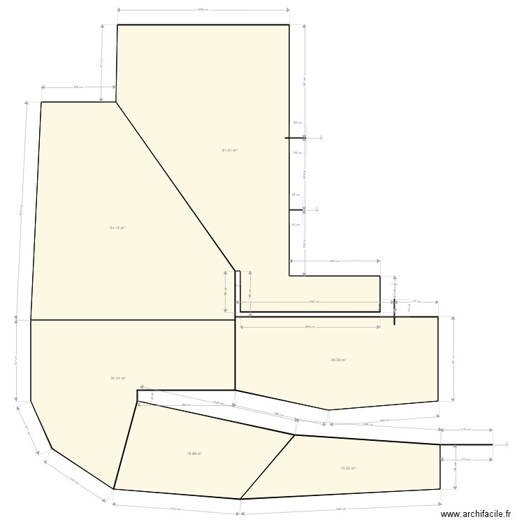 vergne escaro. Plan de 0 pièce et 0 m2