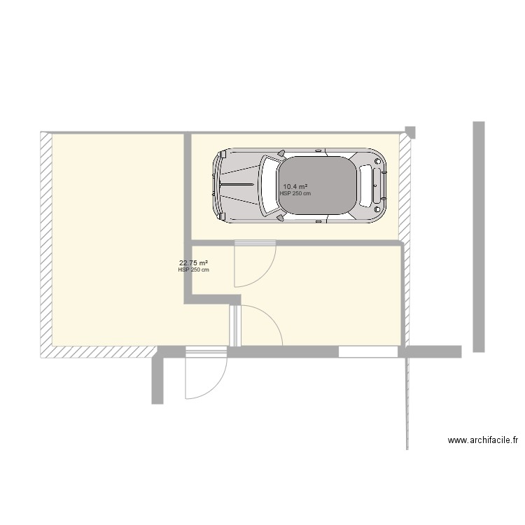 garage Anne01. Plan de 0 pièce et 0 m2
