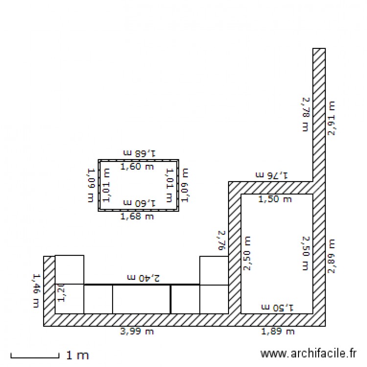 cuisine. Plan de 0 pièce et 0 m2