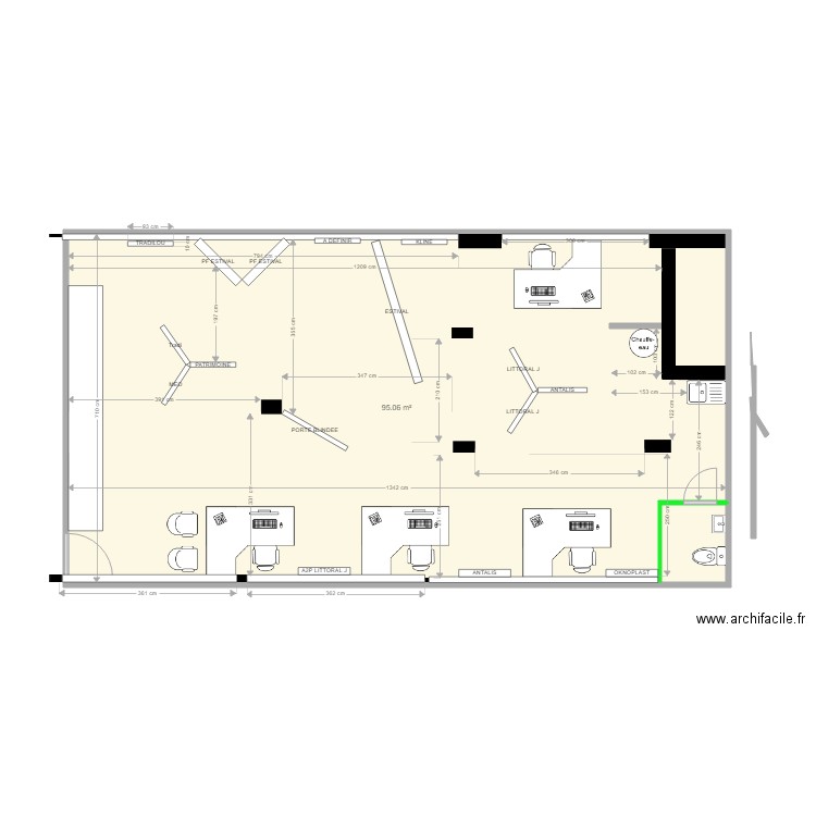 BOULOGNE plan FM. Plan de 0 pièce et 0 m2