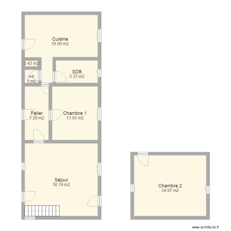 5 le Bourg 61130 Vaunoise. Plan de 0 pièce et 0 m2