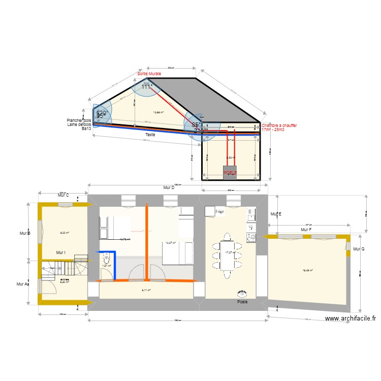 Coustelas Coupes. Plan de 0 pièce et 0 m2