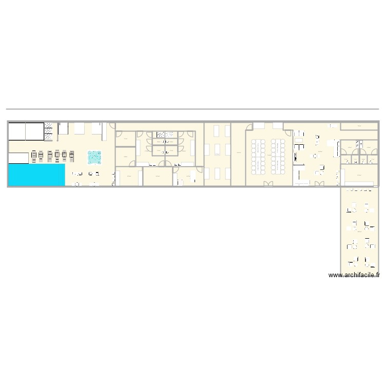 SPA et seminaire V11. Plan de 0 pièce et 0 m2