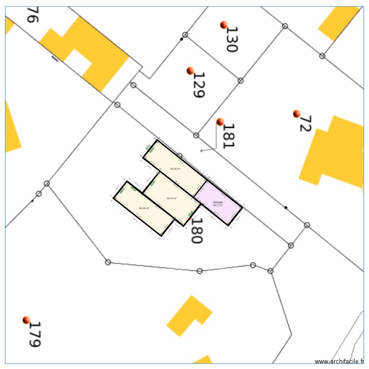 clouzeaux. Plan de 0 pièce et 0 m2