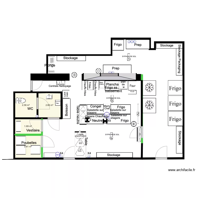 Dark Franchise type 2. Plan de 