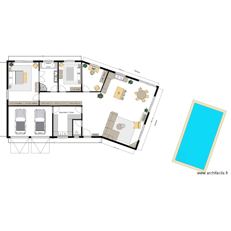 Scappatura. Plan de 0 pièce et 0 m2