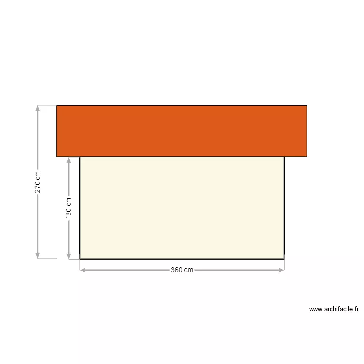 Fa&ccedil;ade LT Sud v7. Plan de 