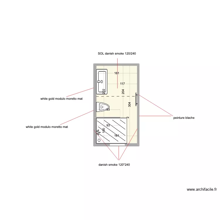 SDB d&eacute;tails 1.2. Plan de 