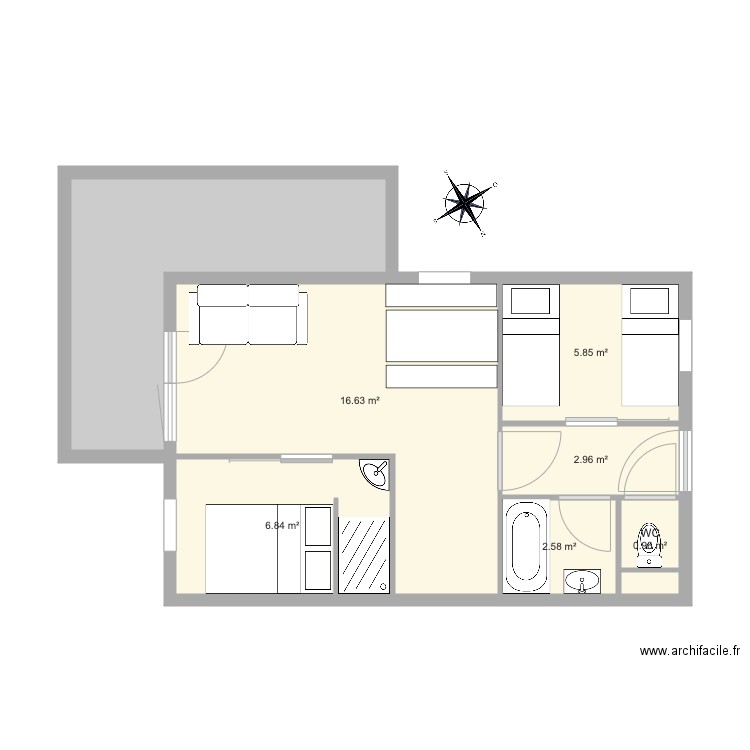 Valmonts B21. Plan de 0 pièce et 0 m2