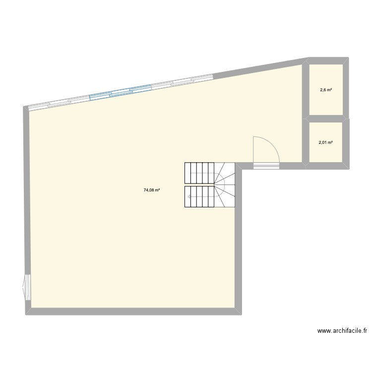 essaie. Plan de 0 pièce et 0 m2