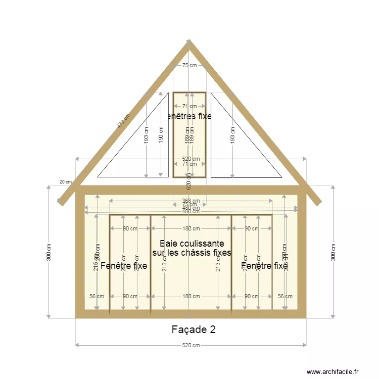 camporini facade 2. Plan de 
