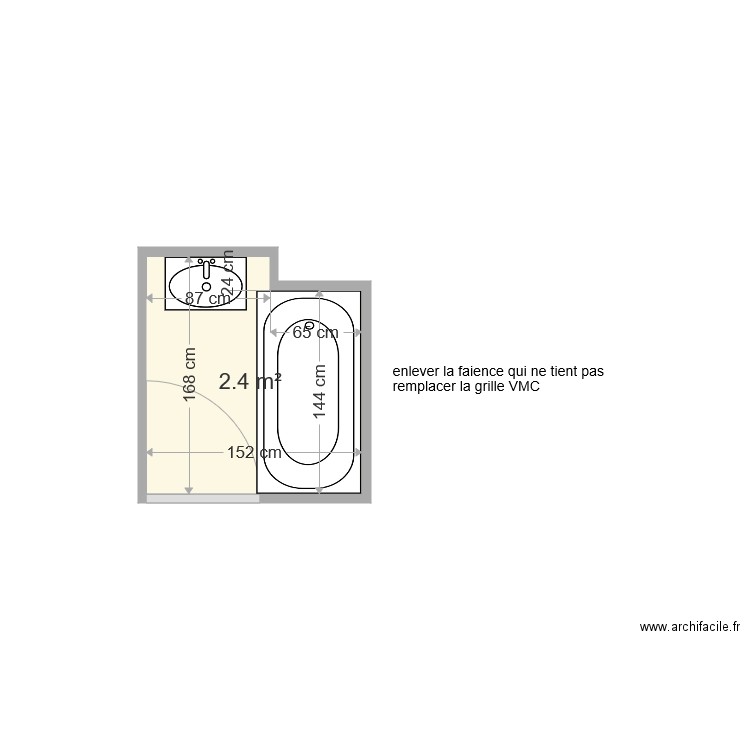 logement vaccant lotti arras . Plan de 0 pièce et 0 m2