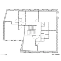 Plan 2em &eacute;tage lots 23/24/25