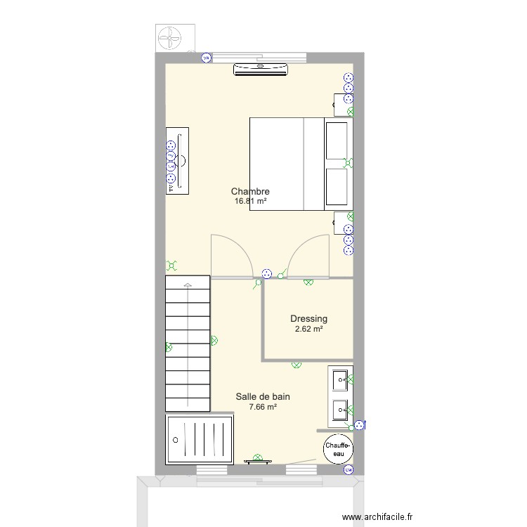 Garage Alex Rdc et R1. Plan de 0 pièce et 0 m2