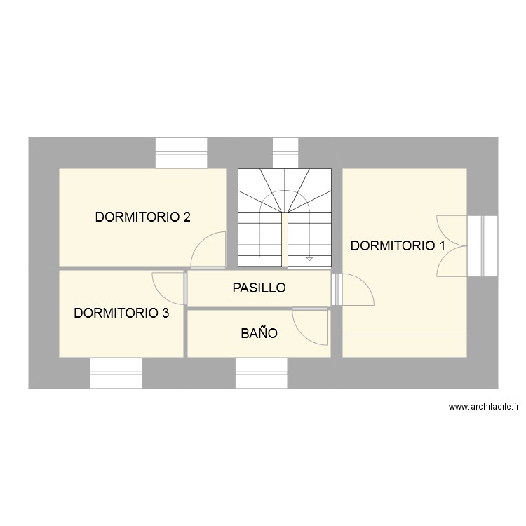 UNCASTILLO P1 CROQUIS. Plan de 0 pièce et 0 m2