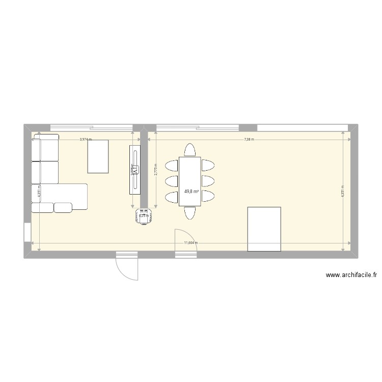 Essaye . Plan de 0 pièce et 0 m2