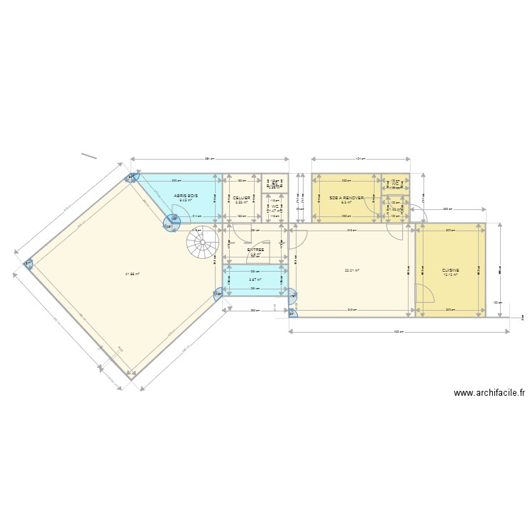 PLAN DERNIER XX. Plan de 0 pièce et 0 m2