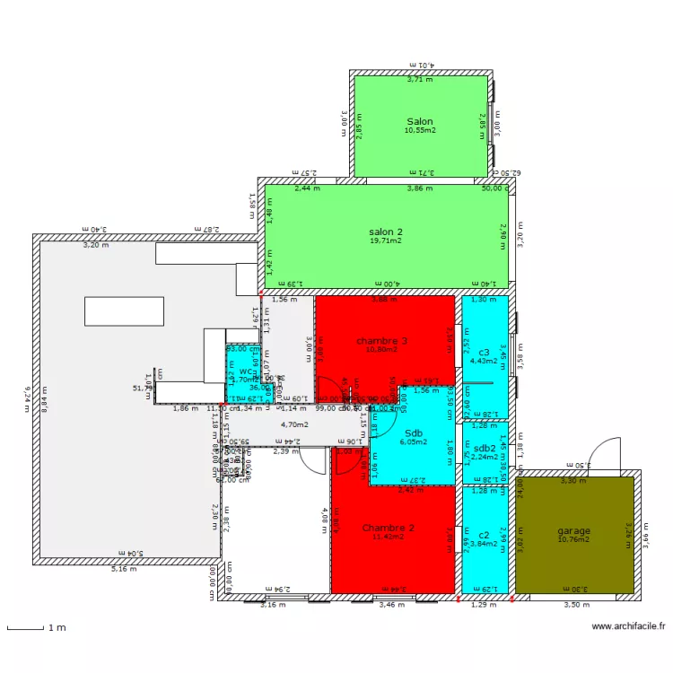 agrandissement sans couleur ET CUISINE. Plan de agrandissement sans couleur ET CUISINE. Plan de