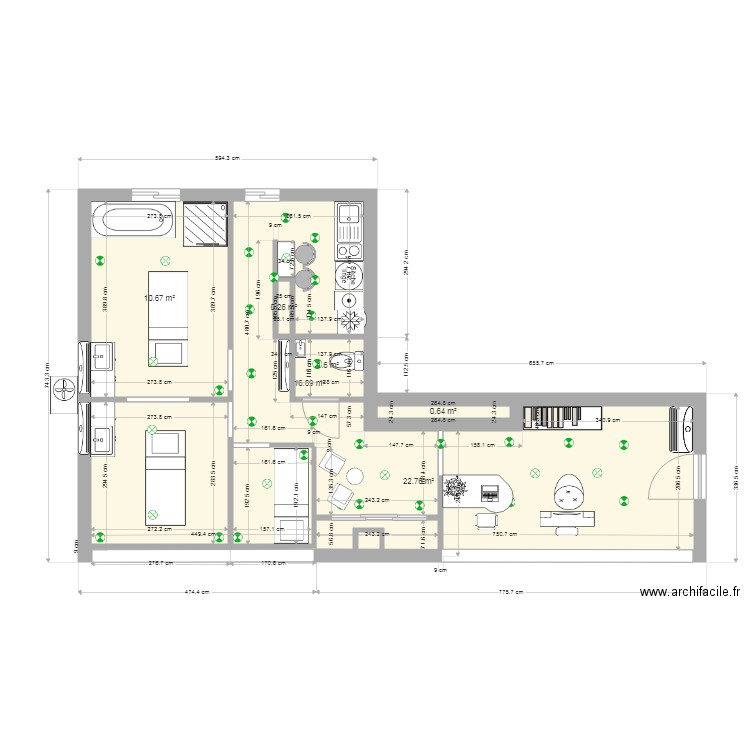 ENSO maison de beaute 2. Plan de 0 pièce et 0 m2