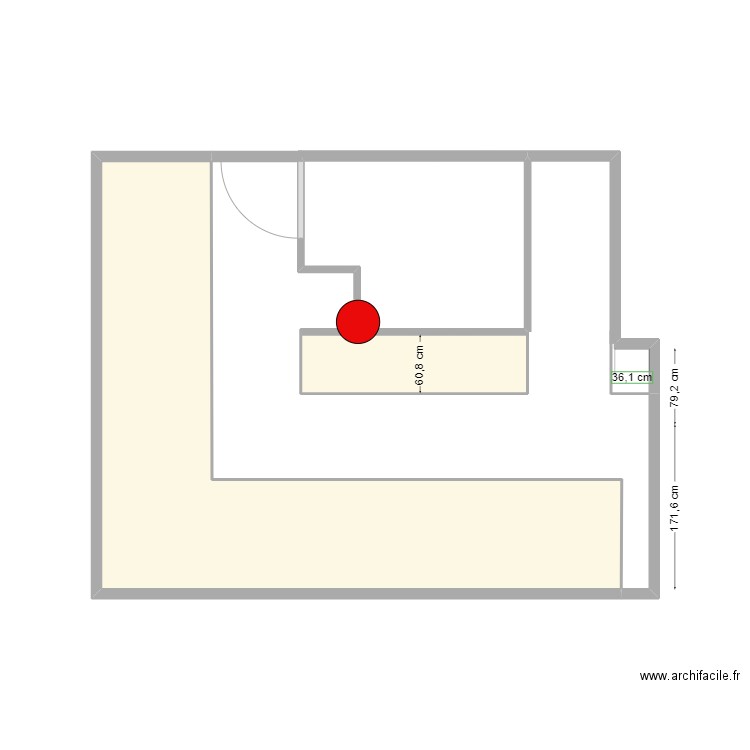banc. Plan de 0 pièce et 0 m2