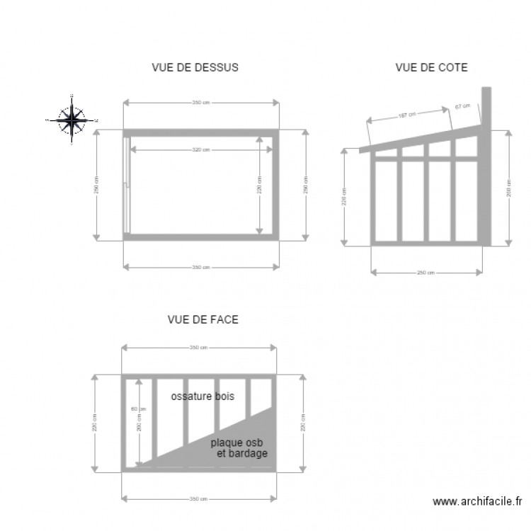 extension cellier. Plan de 0 pièce et 0 m2