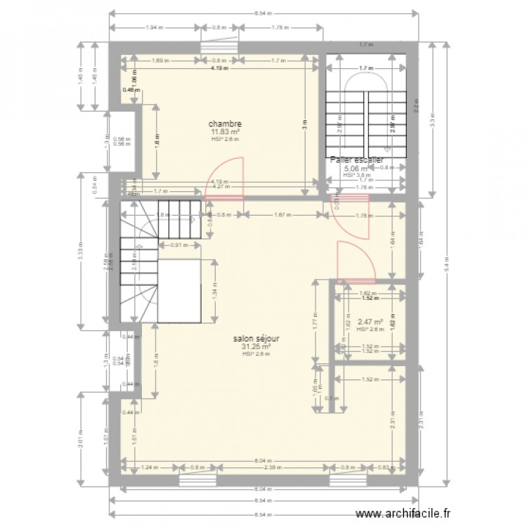 MSP RENOVATION . Plan de 0 pièce et 0 m2