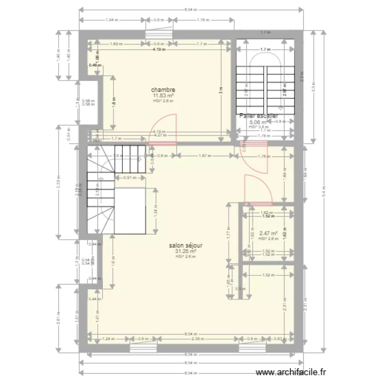 MSP RENOVATION . Plan de 