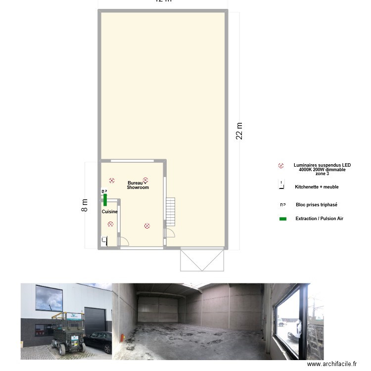 Daurema Beersel Etage1 V2. Plan de 3 pièces et 245 m2