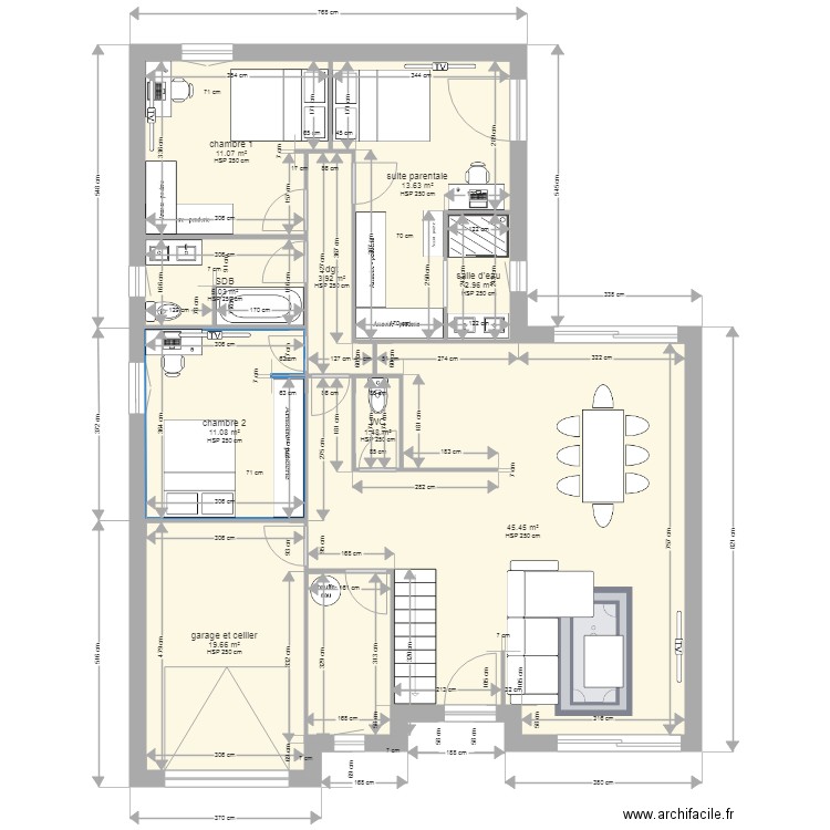 maison Arthur et gwe finale 1. Plan de 0 pièce et 0 m2