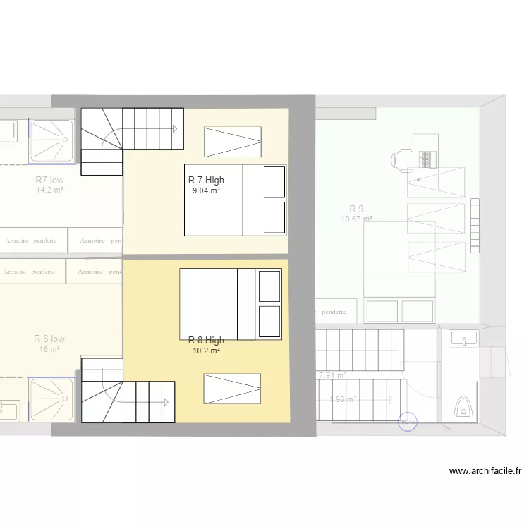 Hottat. Plan de 