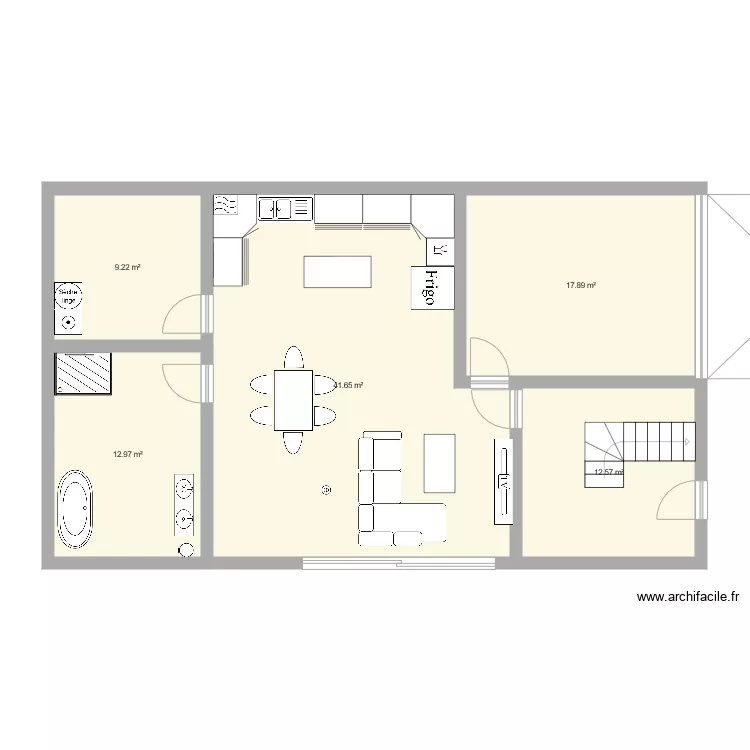 construction maison2. Plan de 
