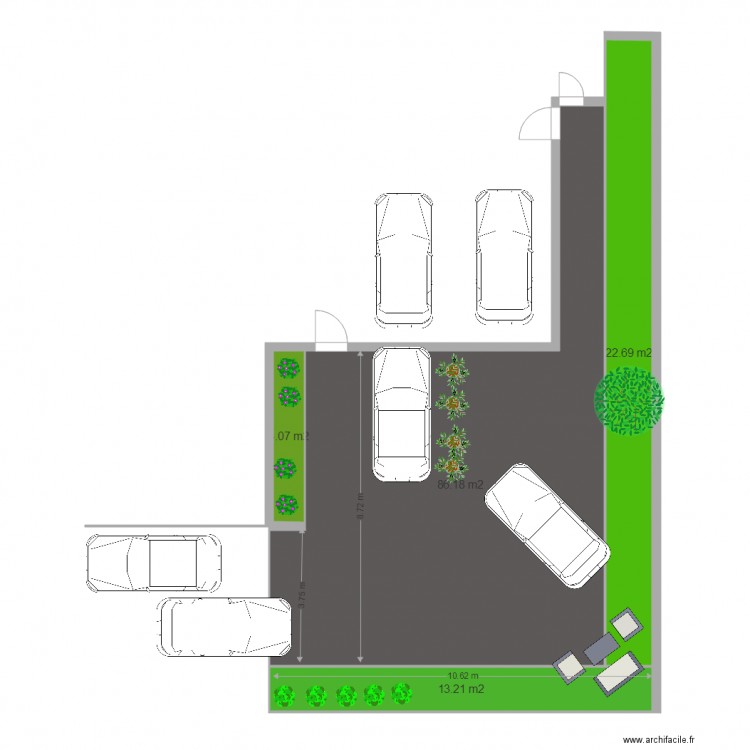 Plan. Plan de 0 pièce et 0 m2