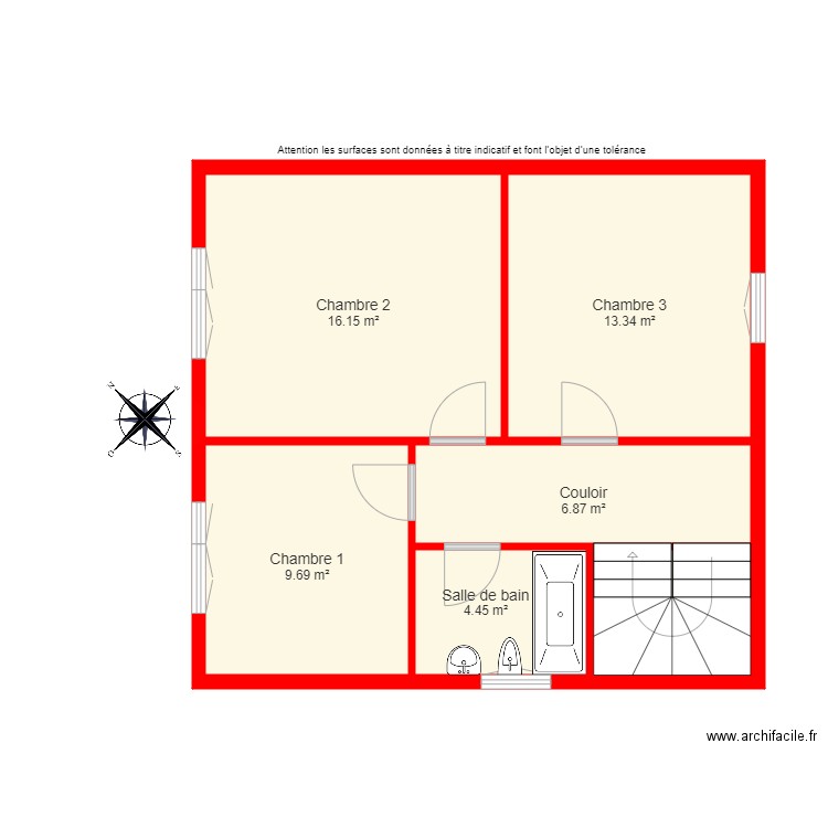 BI 4798 etage. Plan de 0 pièce et 0 m2