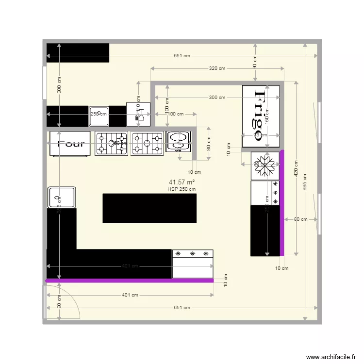plan cuisine restaurant. Plan de 