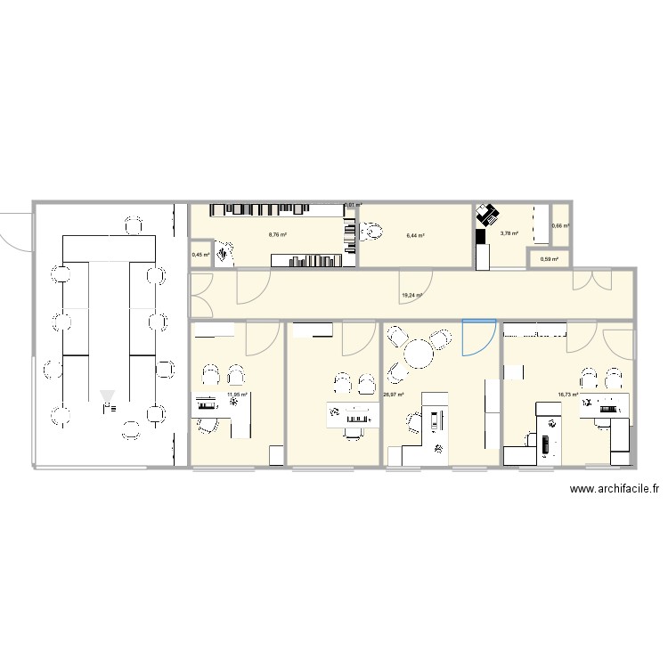 BUREAU EHPAD BIS. Plan de 0 pièce et 0 m2