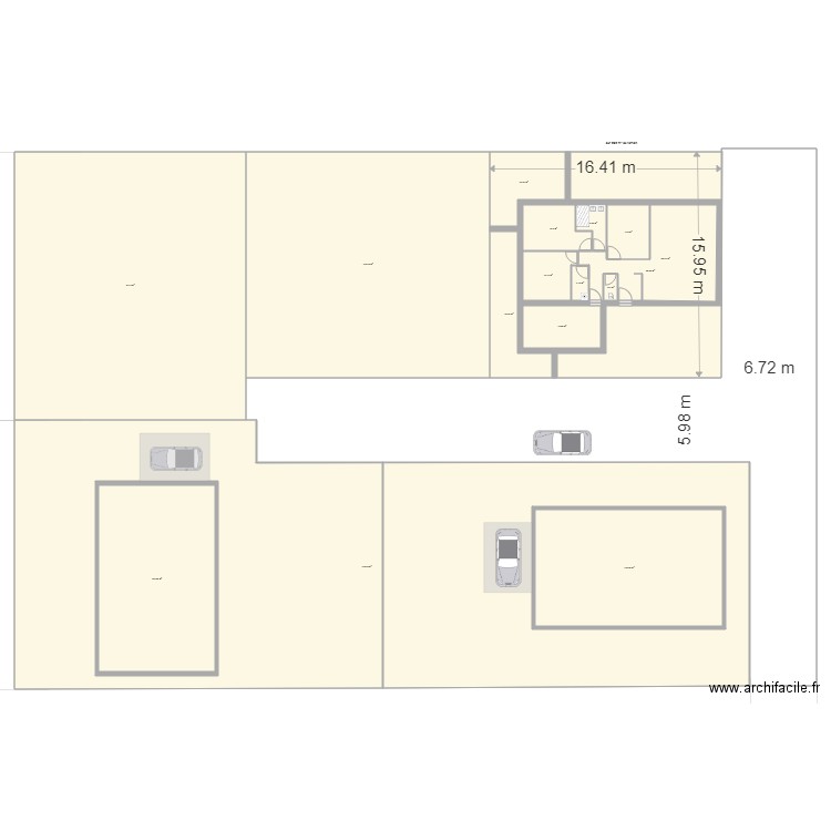 maison type sans étage v Guillaume. Plan de 0 pièce et 0 m2